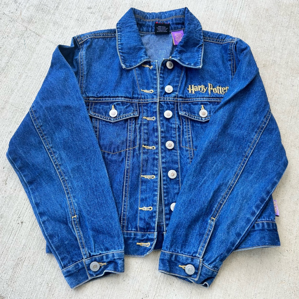 Harry Potter - Hedwig embroidered denim jacket
